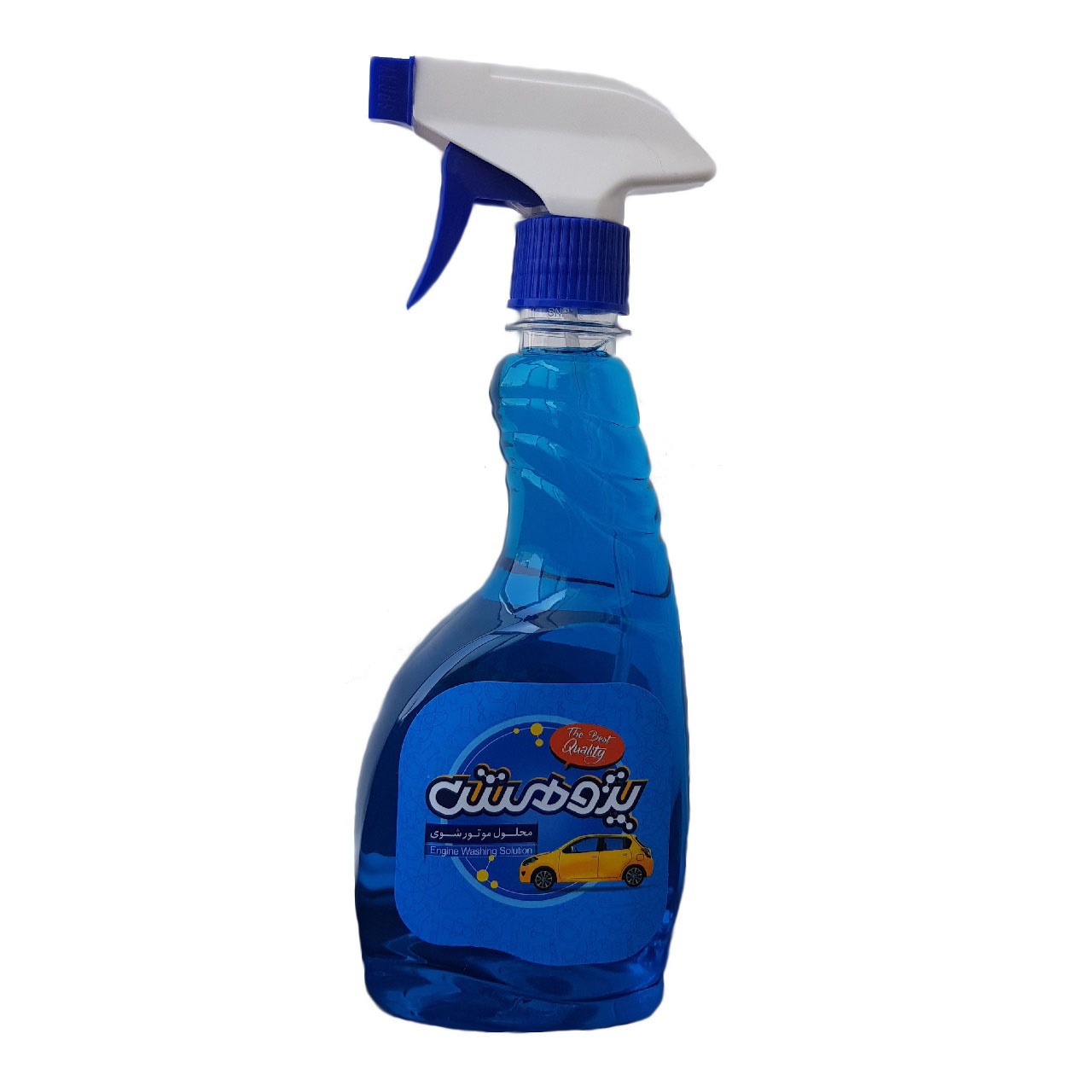 محلول تمیزکننده موتور پژوهش - محصولات مراقبت خودرو پژوهش